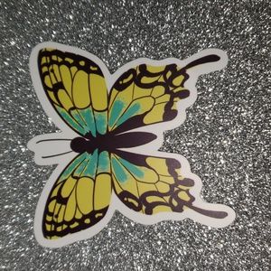 NATURE WATERPOOF Sticker Butterfly